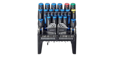 Mastercraft Screwdriver Set with Stand, 69 pc.